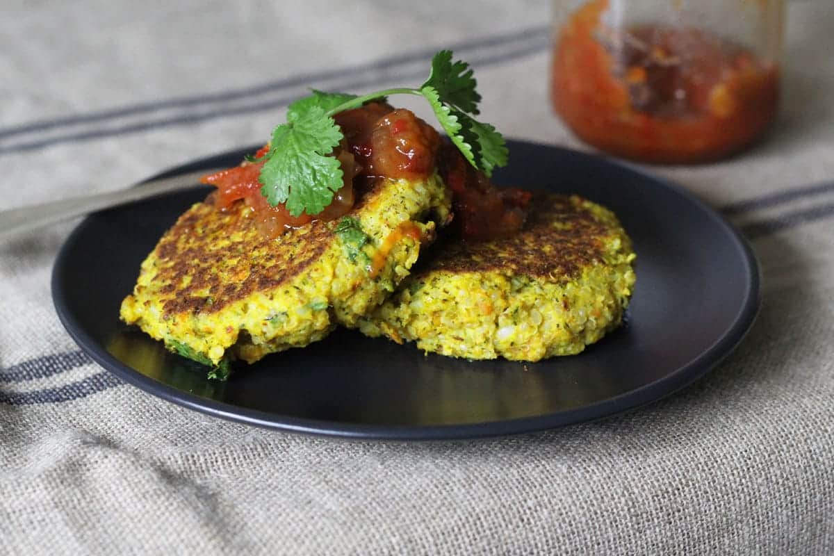 Vegetable-quinoa-fritters